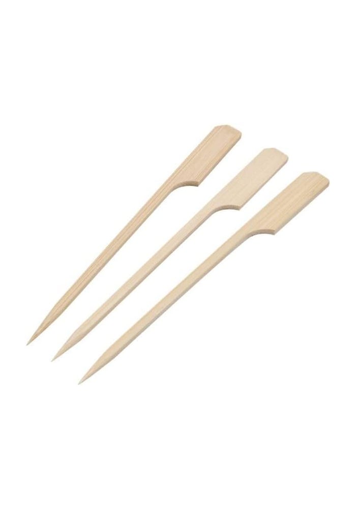 Hotpack Bamboo Flag Skewers 9cm, 100 Pieces